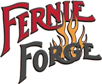 A logo for fernie forge.