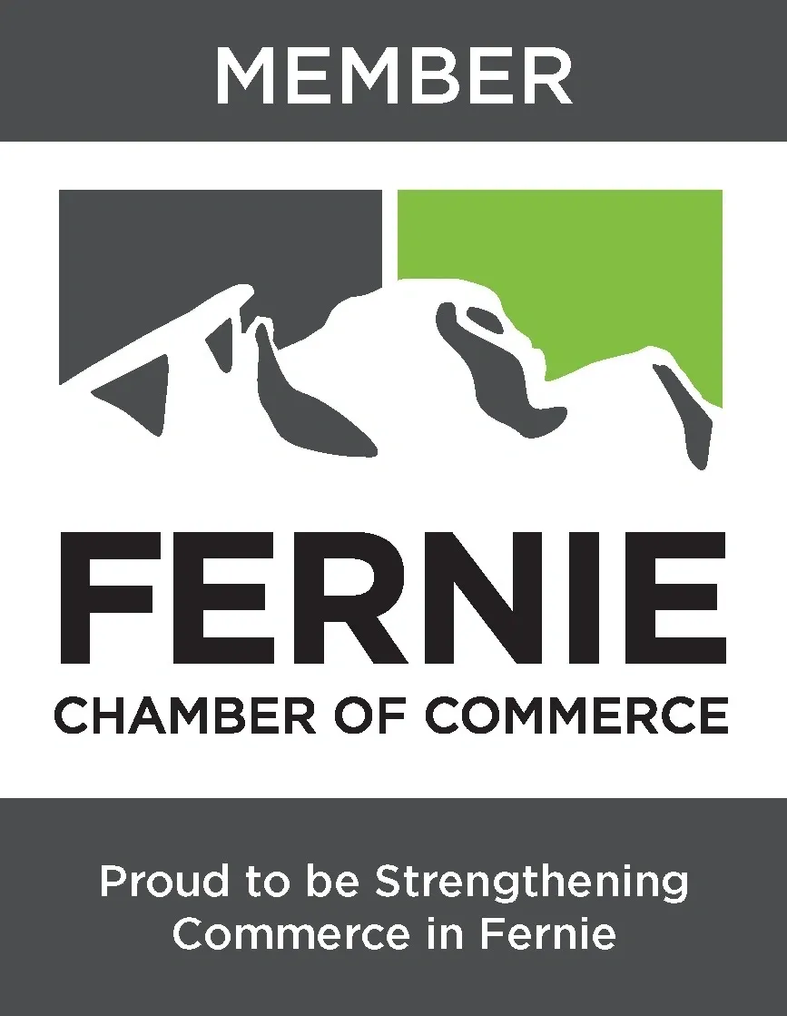 A logo of fernie chamber of commerce